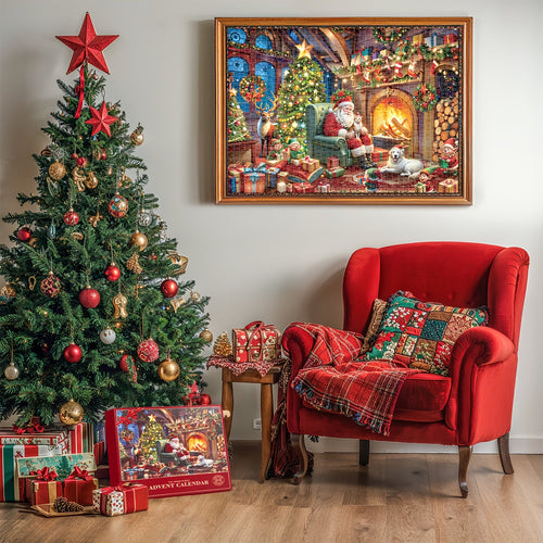 2026 Christmas Advent Calendar Jigsaw Puzzle 1008-Piece